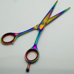 Flat Model Razor Edge Barber Scissor Multi Color 7