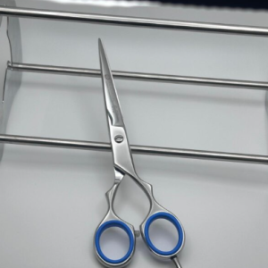 Jaguar double Tari Razor Edge Barber Scissors Silver Color 6.5