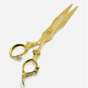 Dragon Razor Edge Barber Scissor Gold Color 6.5